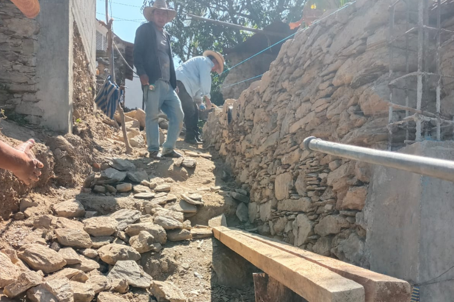 Ampliación y pavimentación de la privada Guadalupe Victoria